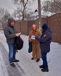 Пожежно-профілактичний рейд житлового сектору Сквирської міської громади